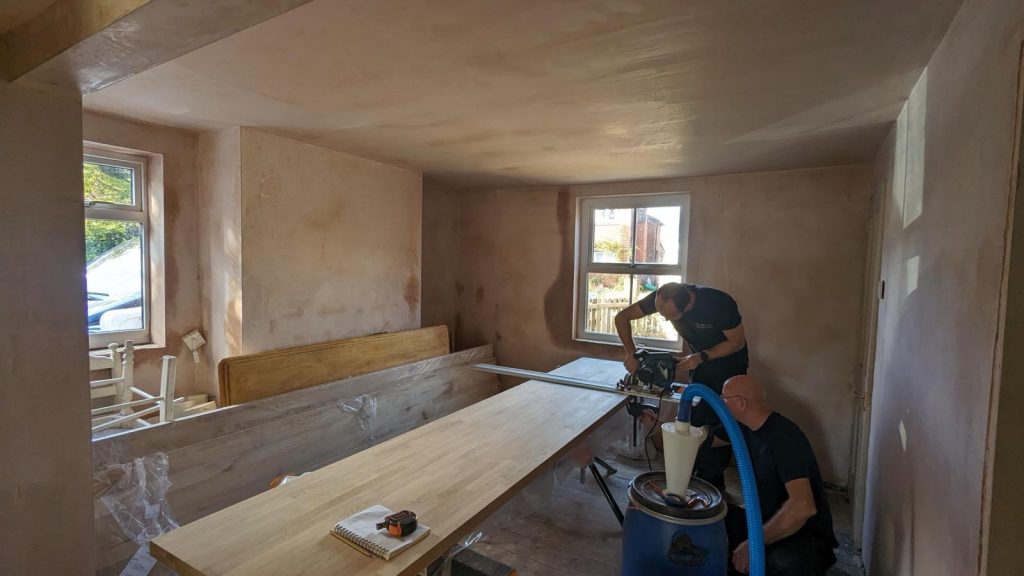 Bespoke worktop and shelving Southampton